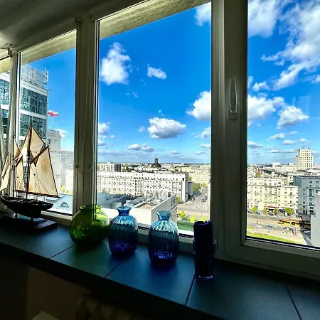 Super White 2x Metro Scisle Centrum Wifi 300 Mbs New Apartment Warsaw