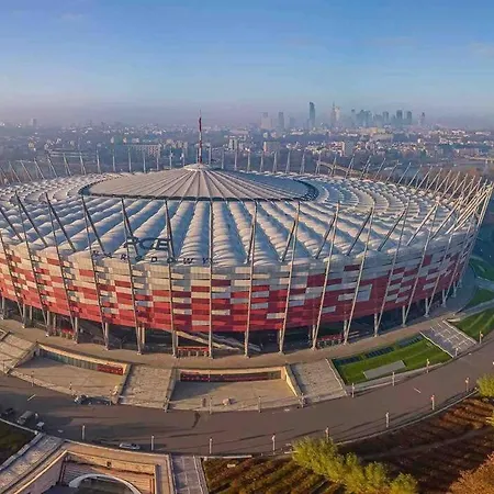 Appartamento Super White 2x Metro Scisle Centrum Wifi 300 Mbs New Varsavia