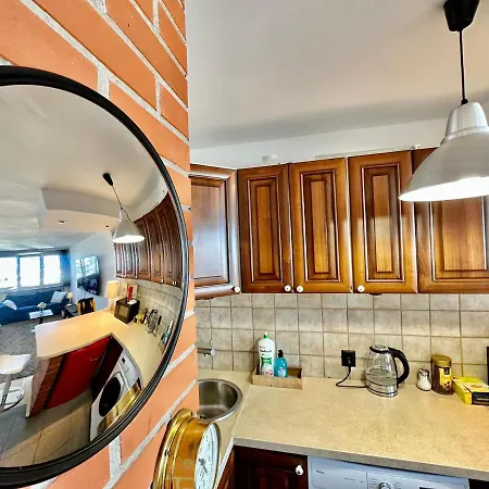 Super White 2x Metro Scisle Centrum Wifi 300 Mbs New Apartment Warschau