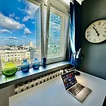 Apartment Super White 2x Metro Scisle Centrum Wifi 300 Mbs New Warschau